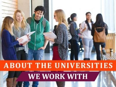 universities we work with