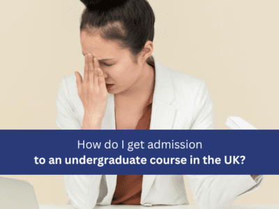 How do I get admission to an undergraduate course in the UK