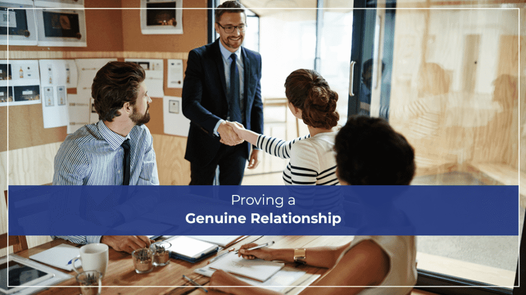 Proving a Genuine Relationship