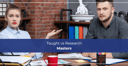 Taught vs Research Masters
