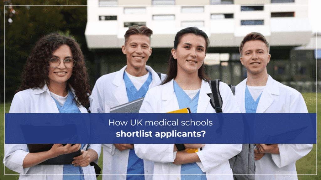 How UK medical schools shortlist applicants